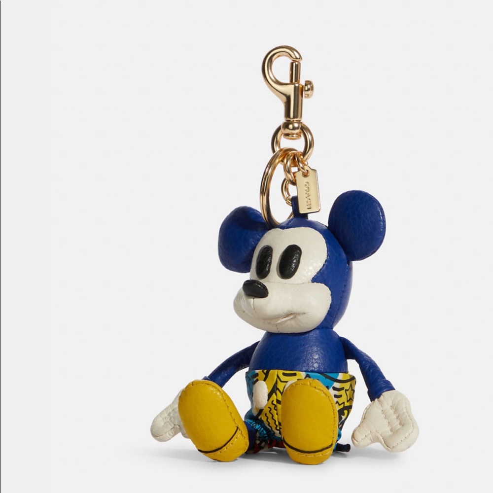 Coach Disney Mickey Mouse X Keith Haring Collectible Bag Charm - Picture 6 of 10